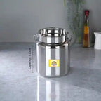 Rakesh Gold Steel Plain Barni