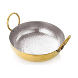 Kitdor Brass Kadai for Cooking (Kalai)