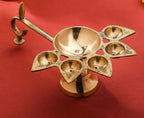Brass Panch Aarti for Home
