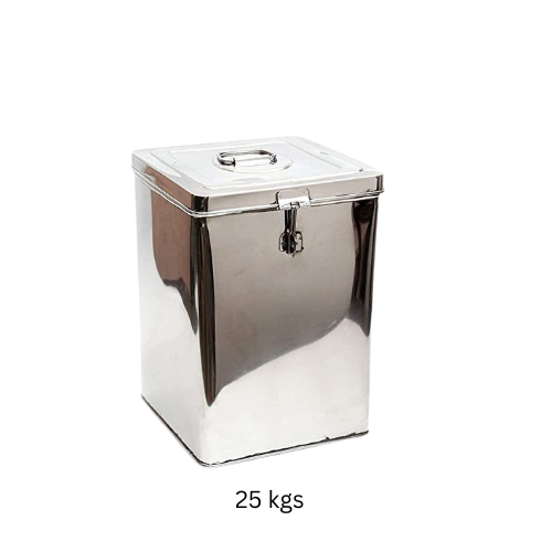 Stainless Steel Storage Containers/Drum/Ananj Peti/Dabba
