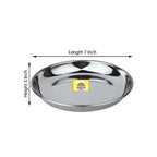 Steel halwa plate