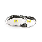 stainless steel dinner plate set