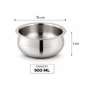 Gem Rajesh Triply Stainless Steel Handi with SS Lid
