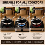 Gem Rajesh Triply Stainless Steel Mini Saucepan Mini Series