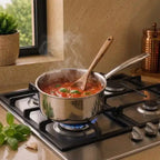 Gem Rajesh Triply Stainless Steel Saucepan – Induction Compatible Cookware