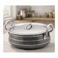 Kitdor Hindalium Aluminium Nagina Kadai with Handle