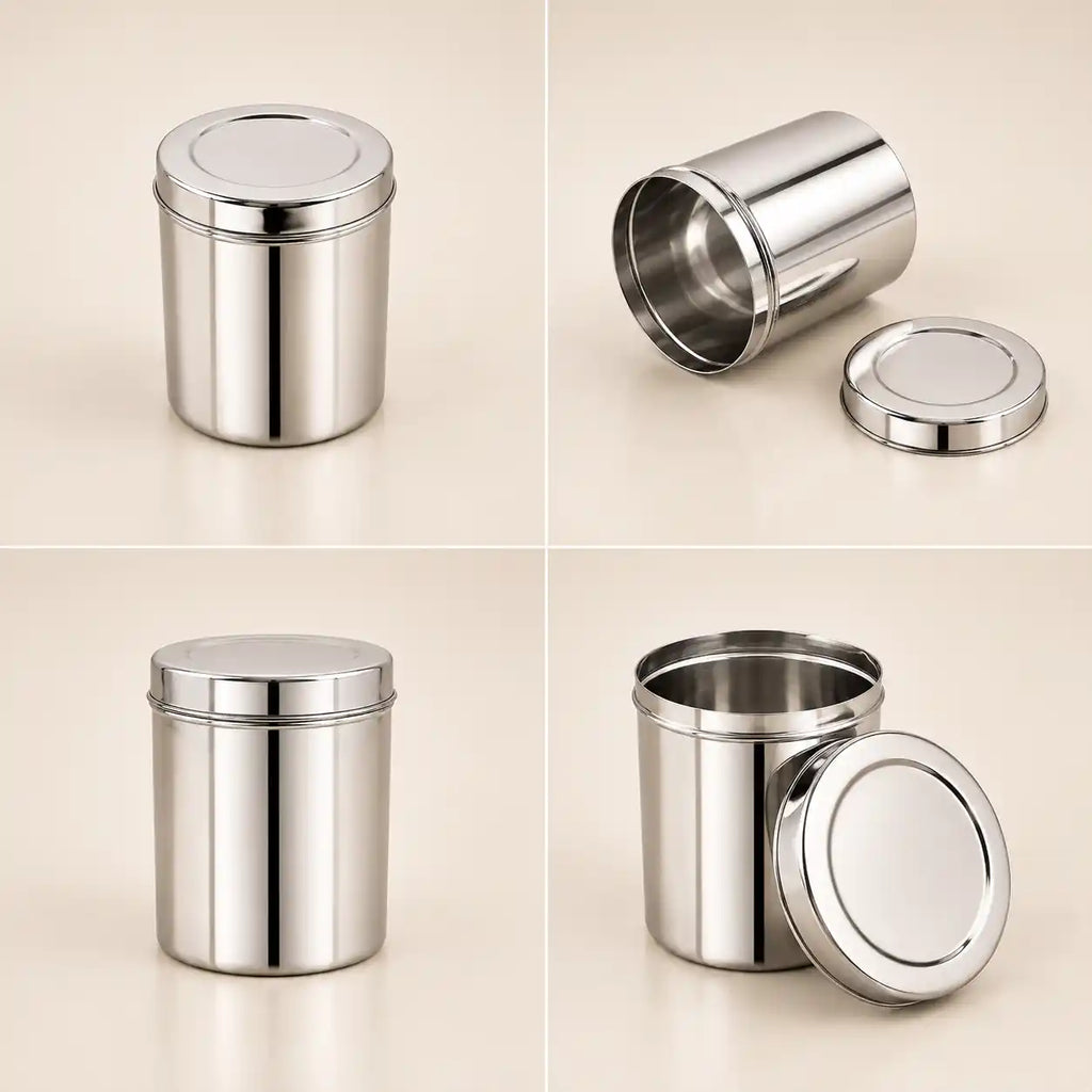 Stainless Steel Storage Containers/Dabba