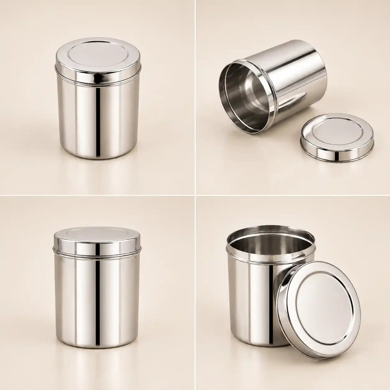 Stainless Steel Storage Containers/Dabba