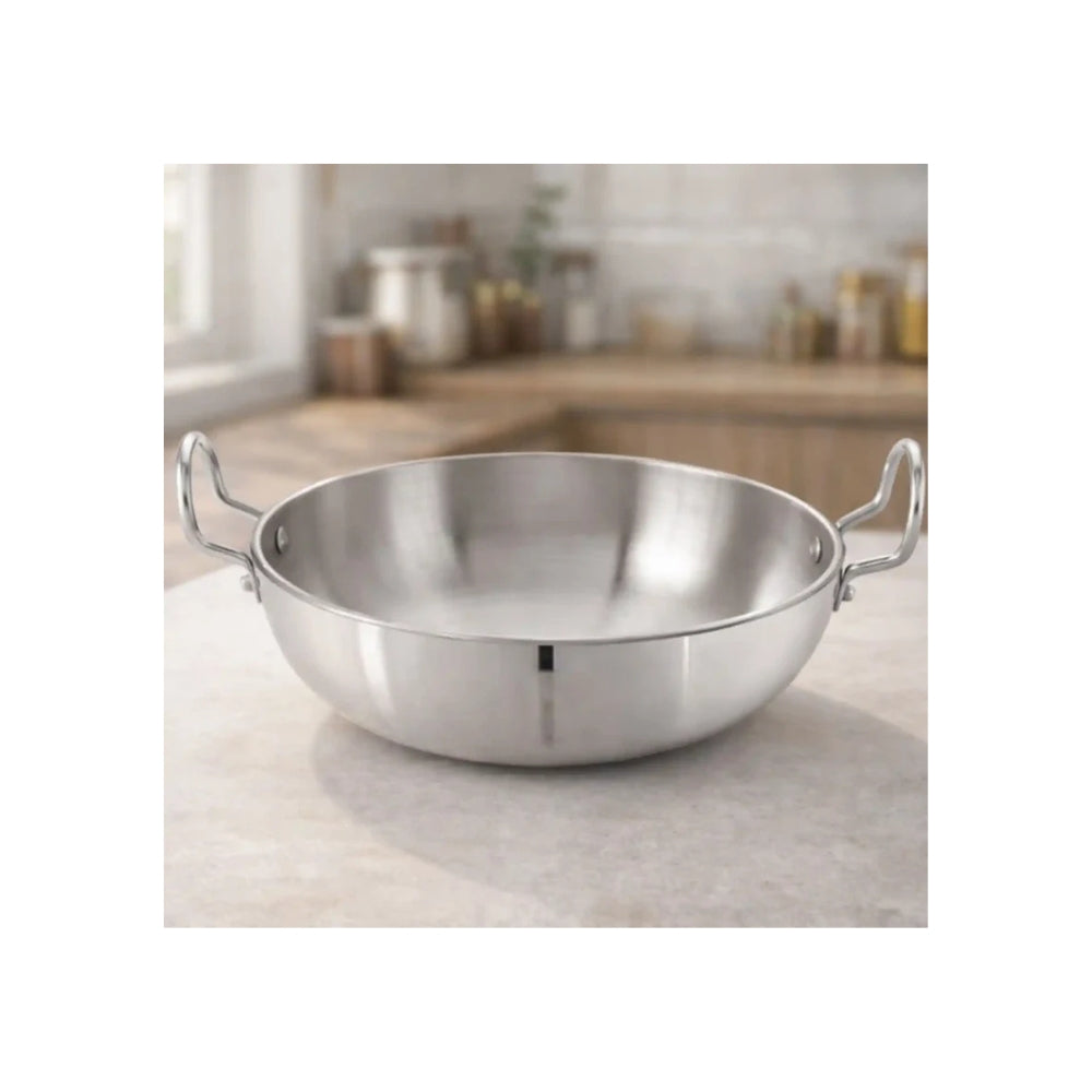 Kitdor Hindalium Aluminium Kadai with Handle