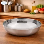 heavy bottom stainless steel kadai india