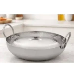 hammered stainless steel kadai​