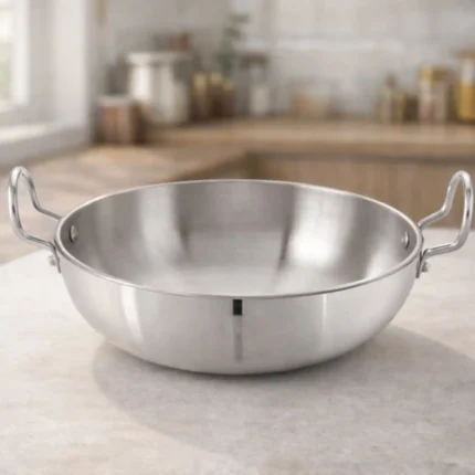 Kitdor Hindalium Aluminium Kadai with Handle