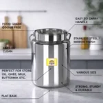 Rakesh Gold Steel Plain Barni - Image 5