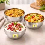 stainless steel katori bowls