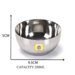 stainless steel katori bowls