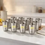 steel glass for drinking water