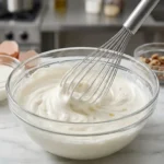 Stainless steel wire whisk with metal handle for egg beating and mixing