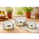 steel dabba with holes