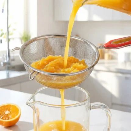 Soup Juice Strainer stainless steel fine mesh kitchen liquid filter