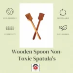 Wooden Spoon Non-Toxic Spatula - Image 2
