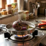 Stainless Steel Roti Grill Jali with handle for gas stove papad and phulka roasting